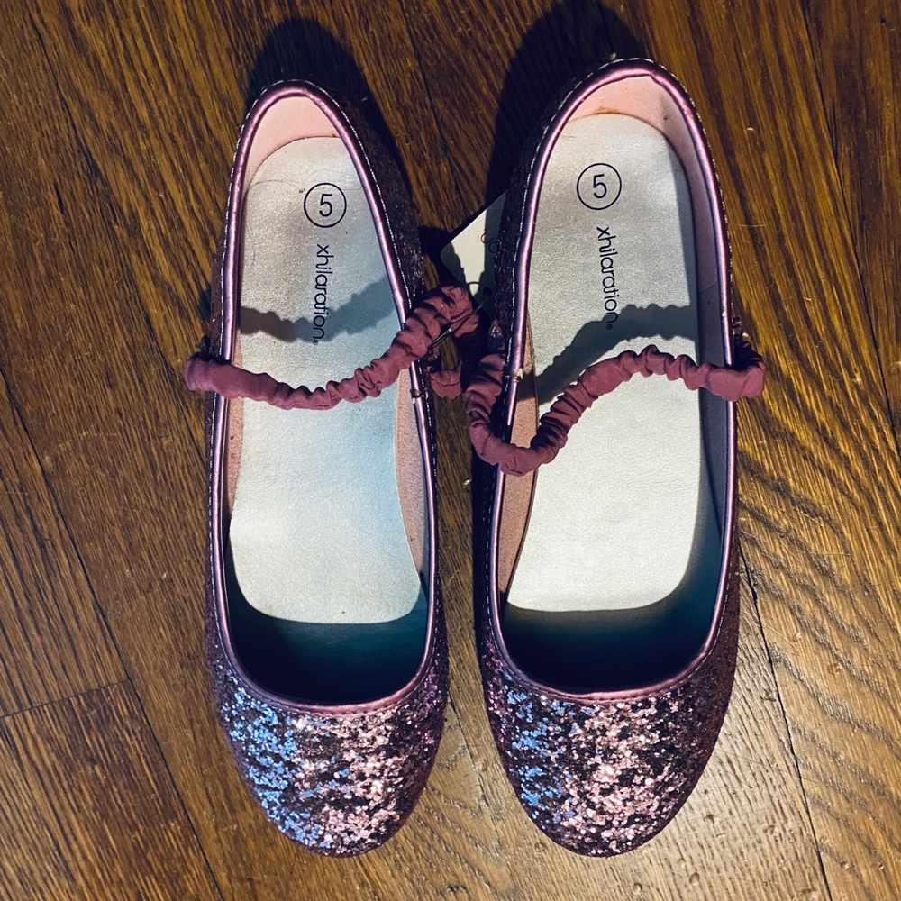 2/$10 Free w >10 purchase Glitter girl Mary Jane